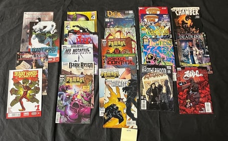 Deadly Hands of Kung Fu + Marvel Comic Books