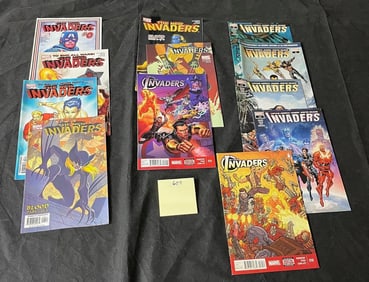Invaders Marvel Age Modern Comic Series Comics