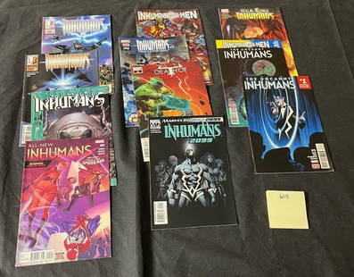 Inhumans Marvel Comics Modern Age Comic Lot: We are a veteran owned company. Please look at the Photos Carefully to determine condition of lot. All lots sold as is. Please message if you have any questions. By placing a bid, you agree to the ter