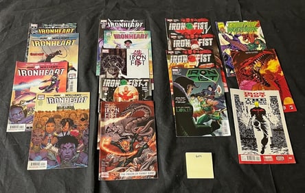 Ironheart, Iron Fist + Marvel Comic Books