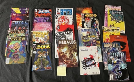 Hawkeye, Howard the Duck Marvel Max + Comics
