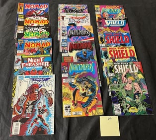 Nightstalkers, Nomad, Shield Marvel Comic Books