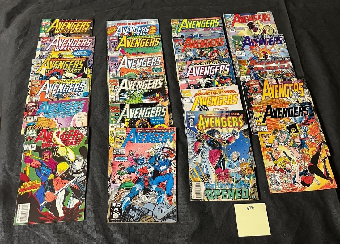 Avengers & Avengers West Coast Marvel Comic Books (1 of 1)