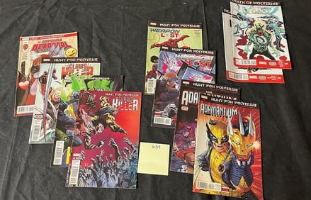 Deadpool, Weapon Lost, Misc. Marvel Comic Books