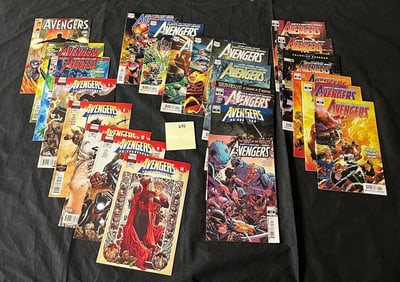 Group of Misc. Avengers Marvel Comic Books