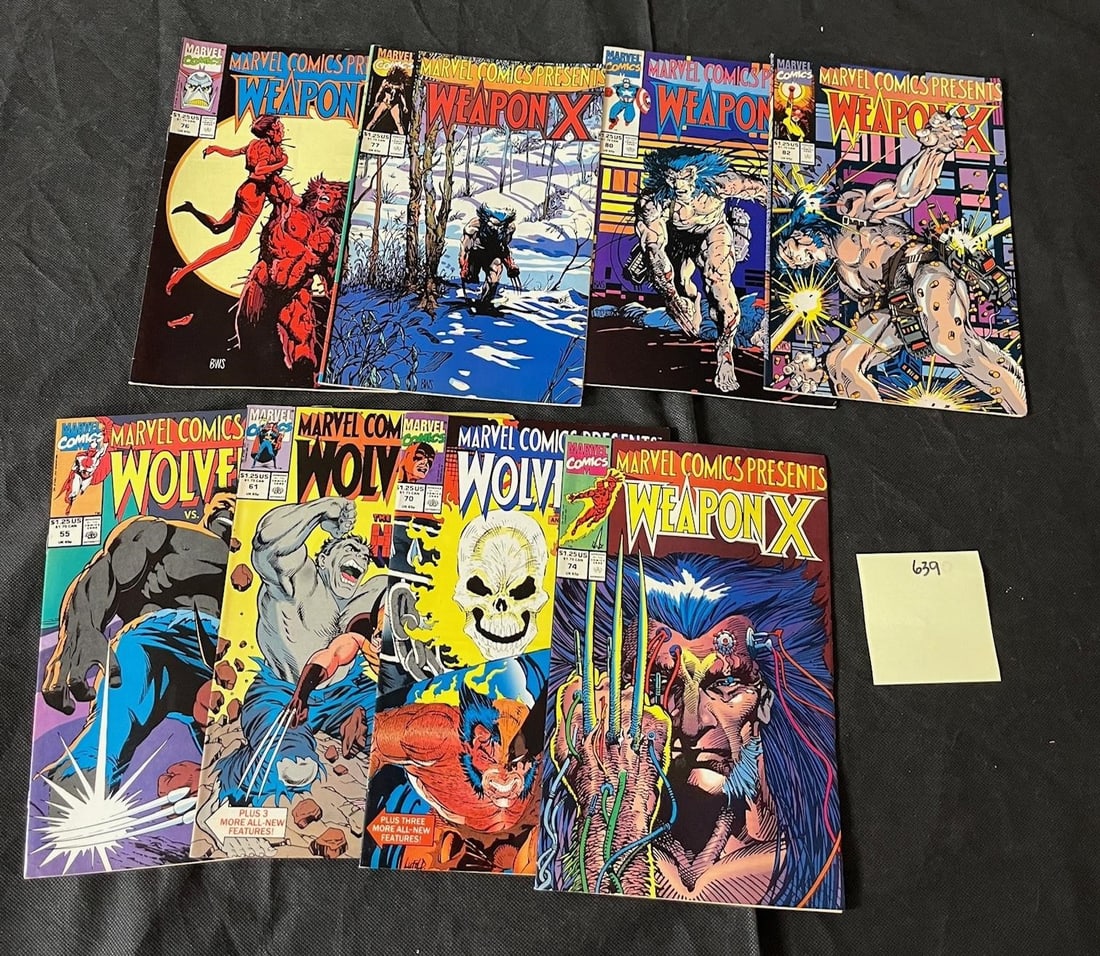 Marvel Comics Presents Weapon X Comic Books (1 of 1)