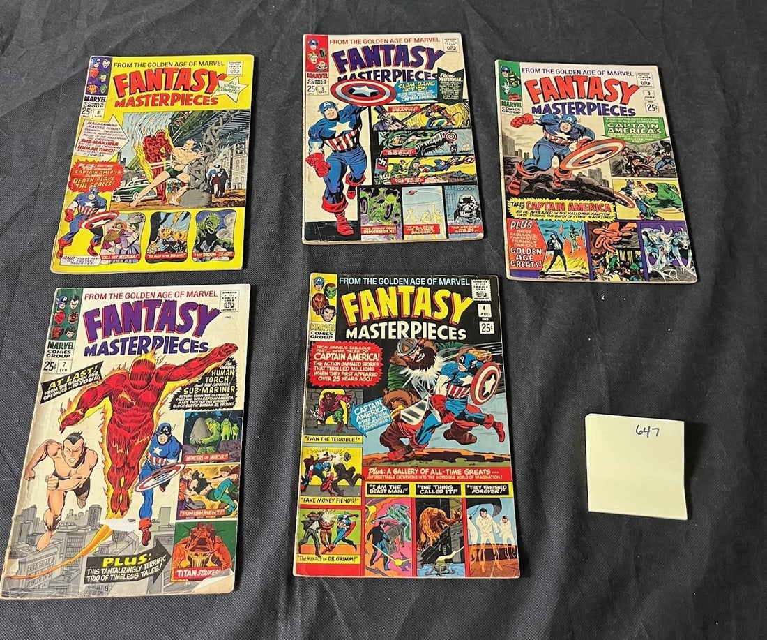 Fantasy Masterpieces Marvel Silver Age Comics (1 of 2)