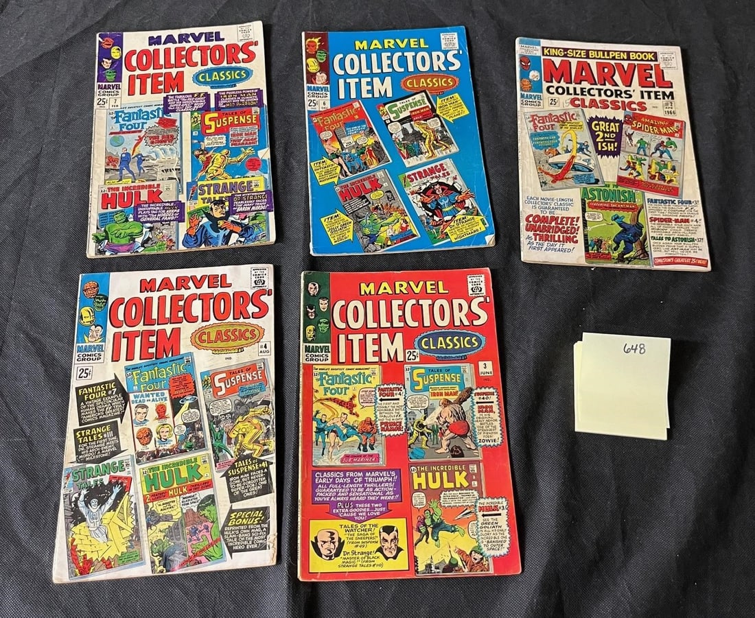 Marvel Collectors Items Classics Silver Age Comics (1 of 2)