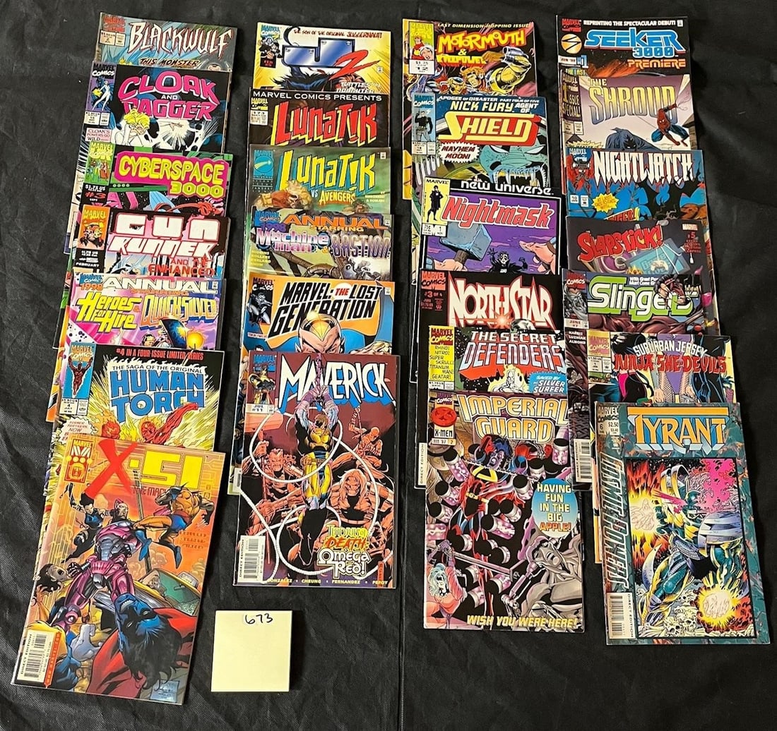 Marvel Copper Age Comic Lot (1 of 1)
