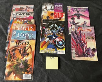 1602, Falcon, + Marvel Comic Books
