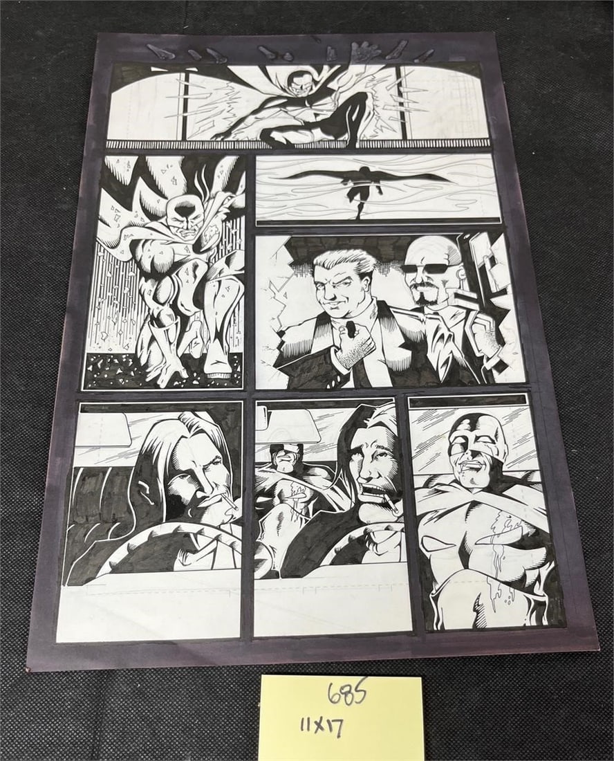 Original Comic Art Page (1 of 6)