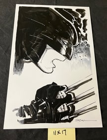 Larry Stroman Original Wolverine Art