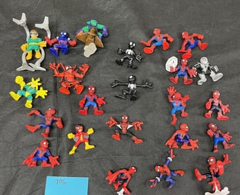 Amazing Spider-man + Mini-Action Figure Lot