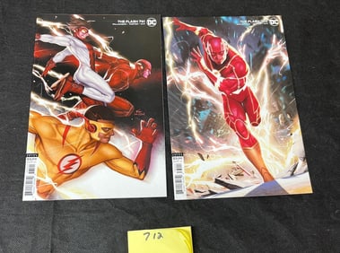 Flash 761 & 762 DC Variant Cover Comics