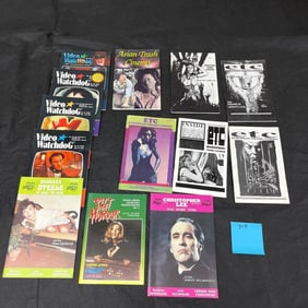Video Watchdog + Horror VHS Catalogs & Fanzines