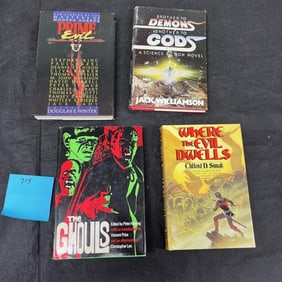 Horror Hard Cover Novels w/ Early Stephen King