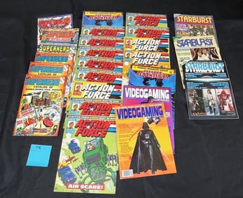 Action Force, Video Gaming, Starburst Magazines