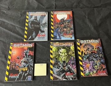 Group of Batman No Man's Land Omnibus TPBs