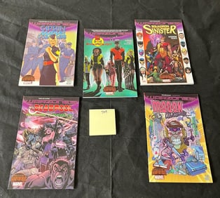 Group of Marvel Warzone Omnibus TPBs