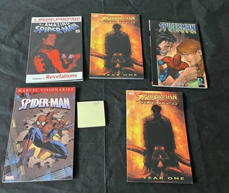 Group of Amazing Spider-man TPB Graphic Novels