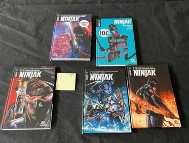 Group of Foreign Language Ninjak HC Graphic Novels