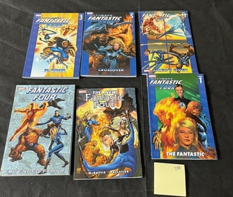 Group of Fantastic Four Omnibus TPB Graphic Novels