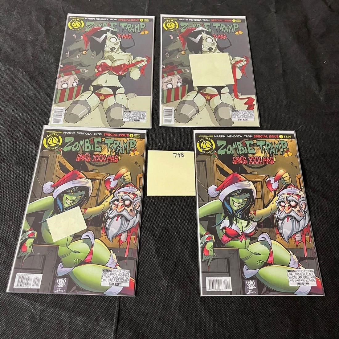 Zombie Tramp Saves Christmas w/ Variant Covers (1 of 1)
