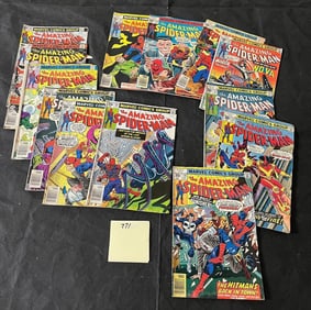 Amazing Spider-man Bronze Age Comics w/ Punisher