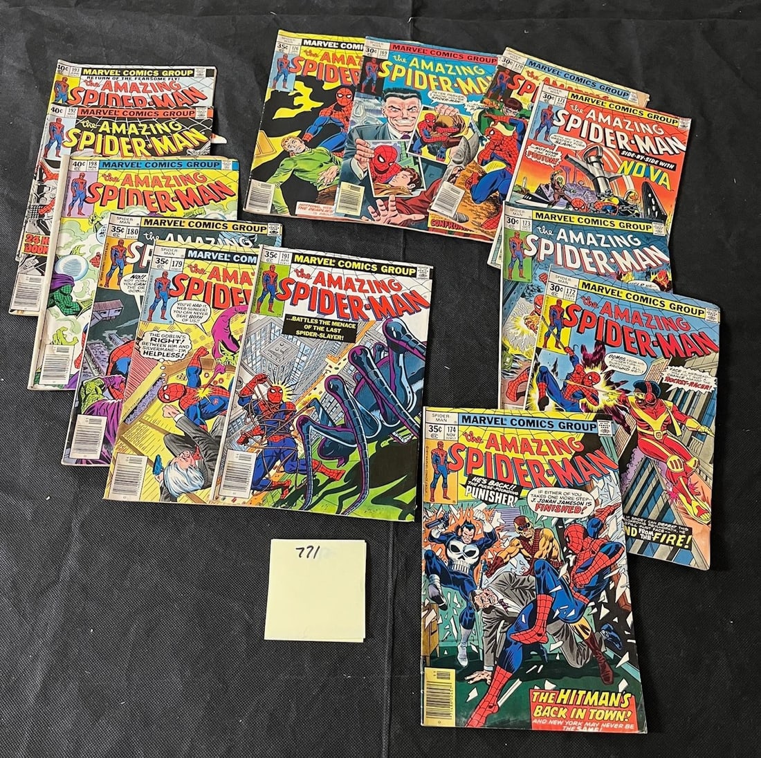Amazing Spider-man Bronze Age Comics w/ Punisher (1 of 2)