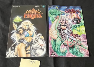 Animal Mystic 2 & 3 Sirius Comic Series