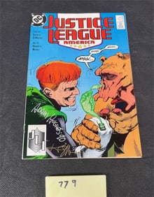 Justice League Signed Adam Hughes Full-Signature