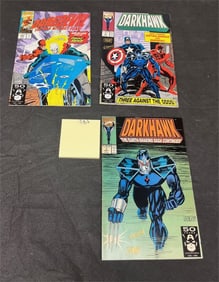 Signed Dark Hawk & Daredevil Comics