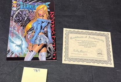 Darkchylde 1 Signed by Randy Queen Comic
