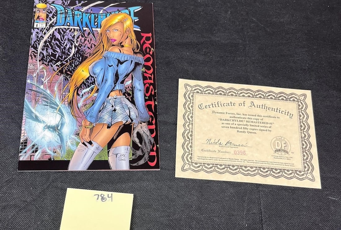 Darkchylde 1 Signed by Randy Queen Comic (1 of 2)