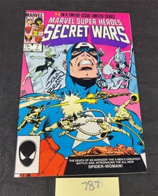 Super-Heroes Secret Wars Signed by John Beatty