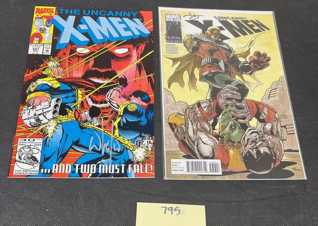 Whilce Portacio & Terry Dodson Signed X-men Comics (1 of 2)