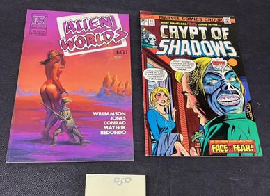 Crypt of Shadows 18 & Alien Worlds 1
