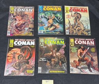 Savage Sword of Conan Magazine Lot