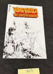 Vampirella Vs. Superpowers 5 RI Cover Variant