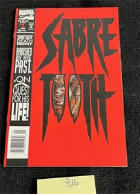 Sabretooth 1 2.95 Newsstand Edition Comic
