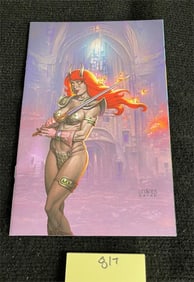 Red Sonja Cover I Michael Linsner Virgin Variant