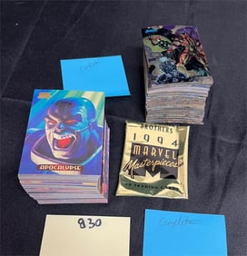 1994 Marvel Masterpieces Trading Card Complete Set