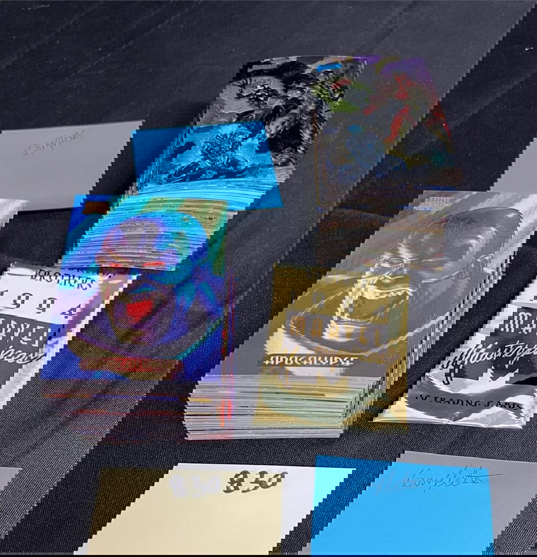 1994 Marvel Masterpieces Trading Card Complete Set (1 of 1)