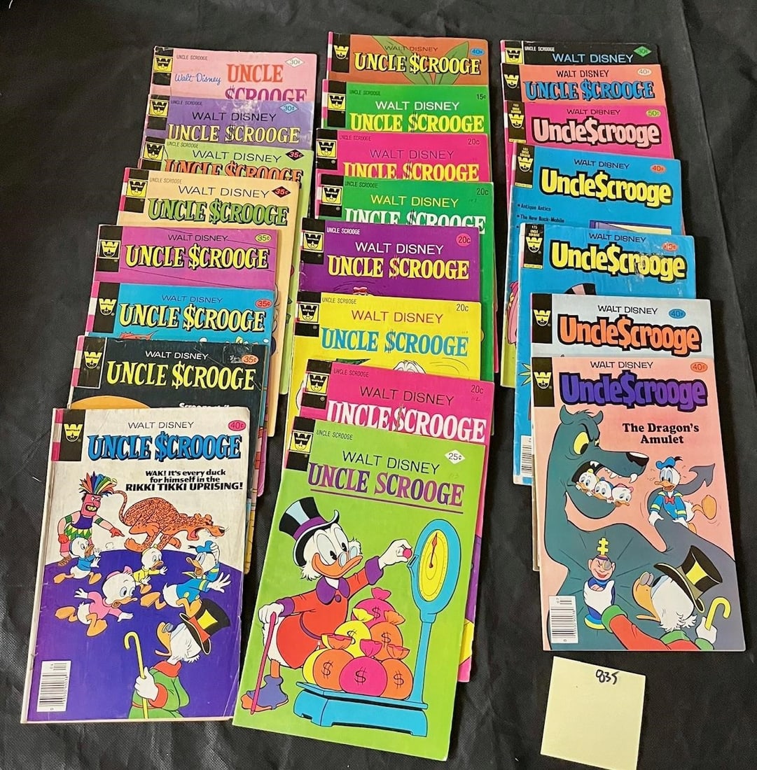 Large Uncle Scrooge Whitman Variant Comics (1 of 1)