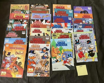 Uncle Scrooge Boom! Comic Lot W/Variants