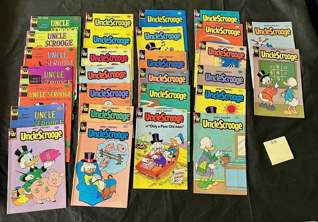 Large Uncle Scrooge Whitman Variant Comics (1 of 1)