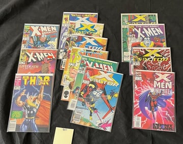 X-men & Misc. Copper Age Marvel Comic Books