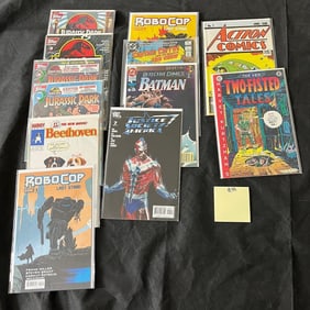 Group of Comics w/ Action Comics 1 Reprint