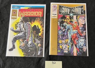 Eternal Warrior Gold Foil + Signed Deathmate Gold