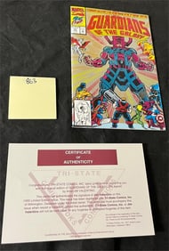 Jim Valentino Signed Guardians OT Galaxy 25